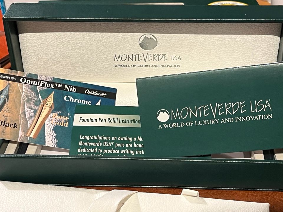 Monteverde Füller mit Flex Omniflex Feder NEU Füllfederhalter in Oberding