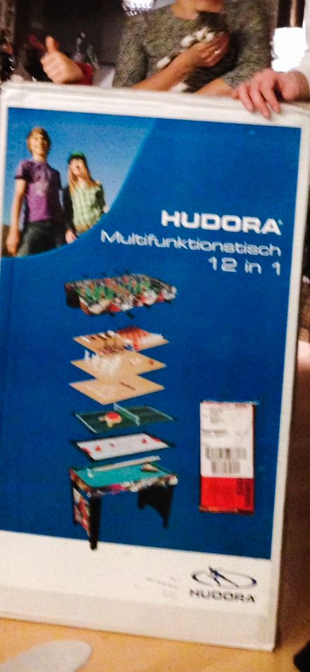 Kicker / Multifunktionstisch / HUDORA 12 in 1 in Lörrach