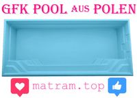 ☼Schwimmbecken mit Seitentreppe + SITZBANK GFK - Pool aus Polen☼ Brandenburg - Frankfurt (Oder) Vorschau