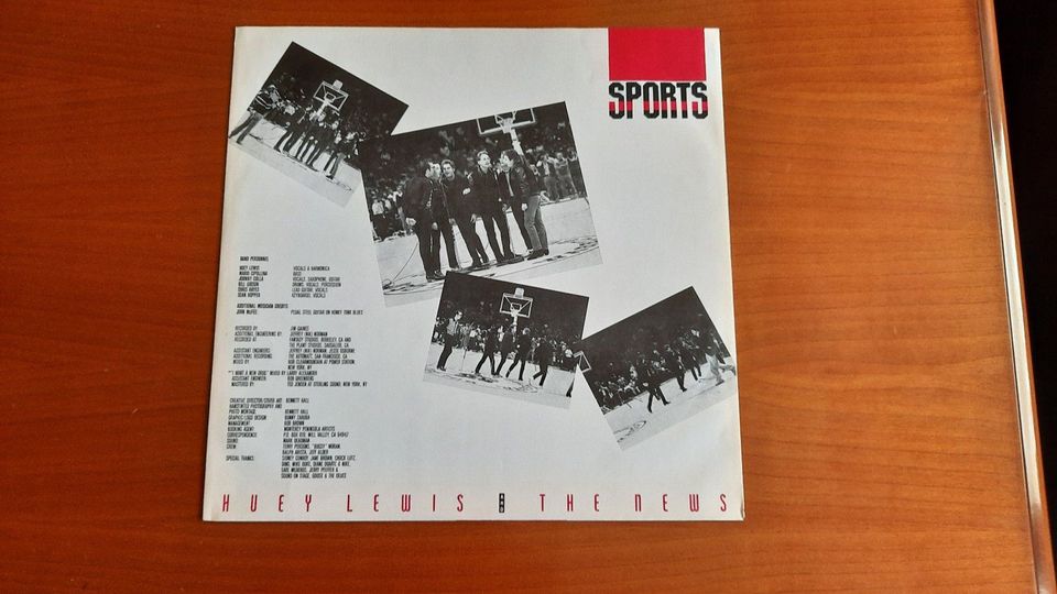 Lp Huey Lewis And The News-Sports in Berlin