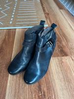 Caprice Stiefelette Gr 6 39 Leder Anthrazit blau Fast wie neu Rostock - Südstadt Vorschau