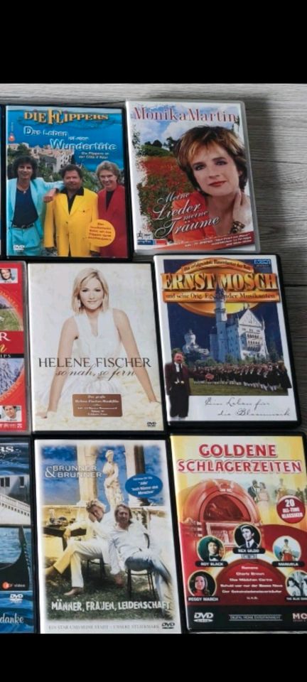 15 Musik DVDs Schlager - Volks- und Blasmusik in Güsten