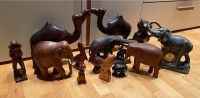 14 Figuren Holzfiguren Elefant Kamel Schnitzereien Kr. München - Kirchheim bei München Vorschau