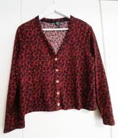 NUMMER 50 Strickjacke Leo Jacke Jacke rot-schwarz Thüringen - Gotha Vorschau