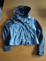 Hollister Damen Jacke, Jeansjacke , Kapuze, blau, grau  Gr. S Baden-Württemberg - Bad Schussenried Vorschau