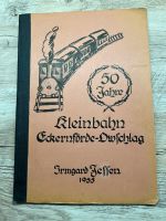 Kleinbahn Eckernförde -Owschlag von 1955, handgeschrieben Schleswig-Holstein - Sande Vorschau