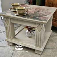 Tisch PEONY ⭐️ Wohnzimmertisch Couchtisch Holz Vintage Shabby Brandenburg - Eberswalde Vorschau