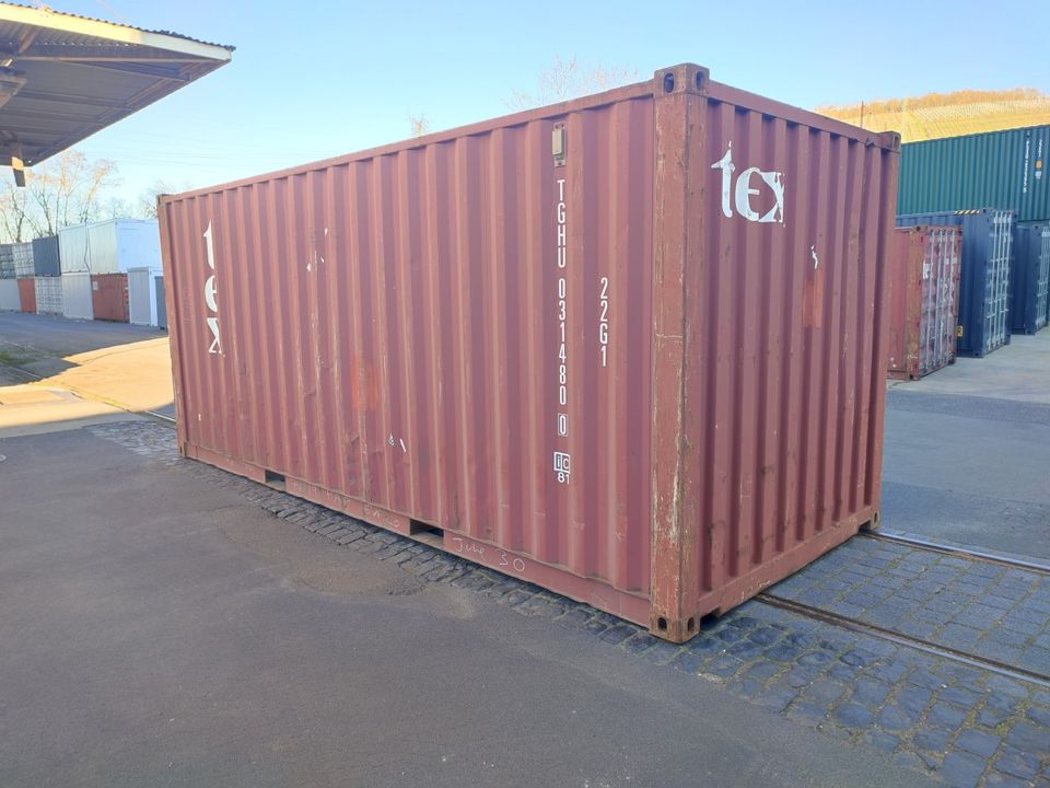 ✅ 20 Fuß / 40 Fuß Seecontainer, Lagercontainer ✅  in Würzburg in Würzburg