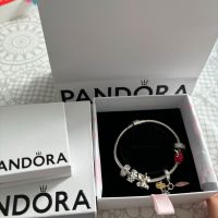 Pandora Armband mit Charms Disney Apfel Elefant Hamburg-Nord - Hamburg Alsterdorf  Vorschau