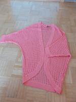 Damen Sommerjäckchen gestrickt mit Lochmuster Lachsfarben, Gr. 36 Bayern - Elsenfeld Vorschau