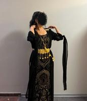 Kurdisches kleid abendkleid schwarz gold abiye elbise siyah zer Thüringen - Gera Vorschau