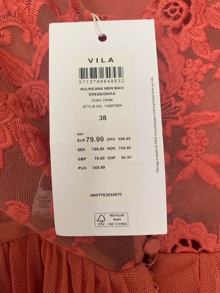 Vila Kleid gr. 38 - neu mit Etikett in Friedrichshafen