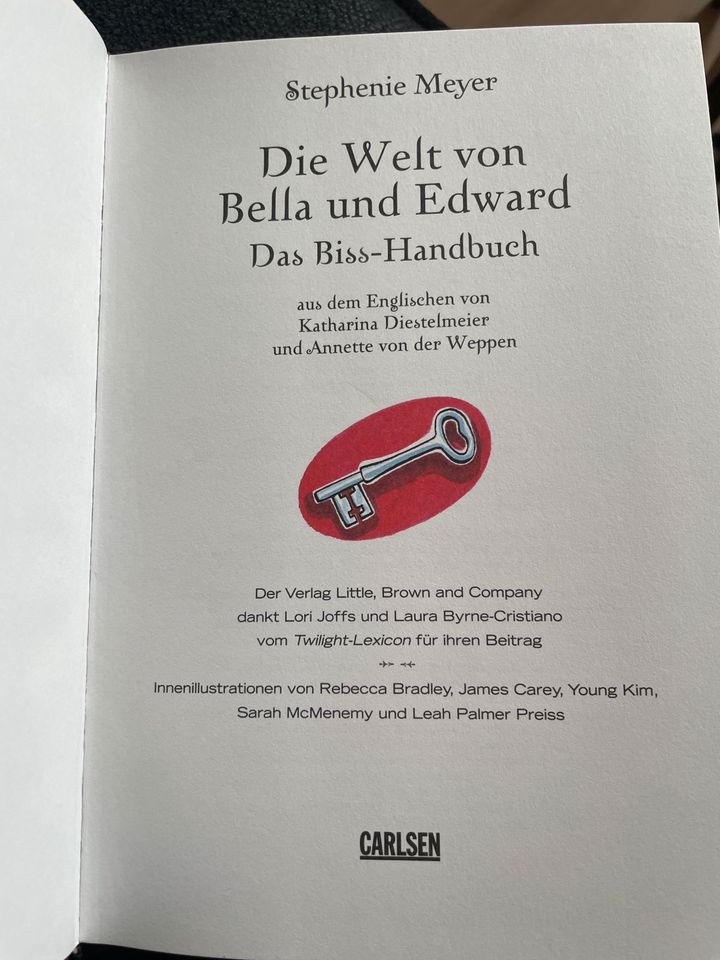 “Die Welt von Bella und Edward” BISS-Handbuch (Hardcover) in Dresden
