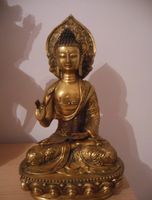 Buddha Bronze Karana Mudra 30 cm Buddhismus Asiatika Feng Shui Nürnberg (Mittelfr) - Oststadt Vorschau