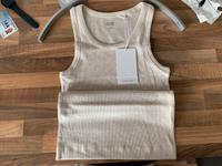 XS COS NEU Tank-Top Träger-Top Damen beige meliert Düsseldorf - Bilk Vorschau