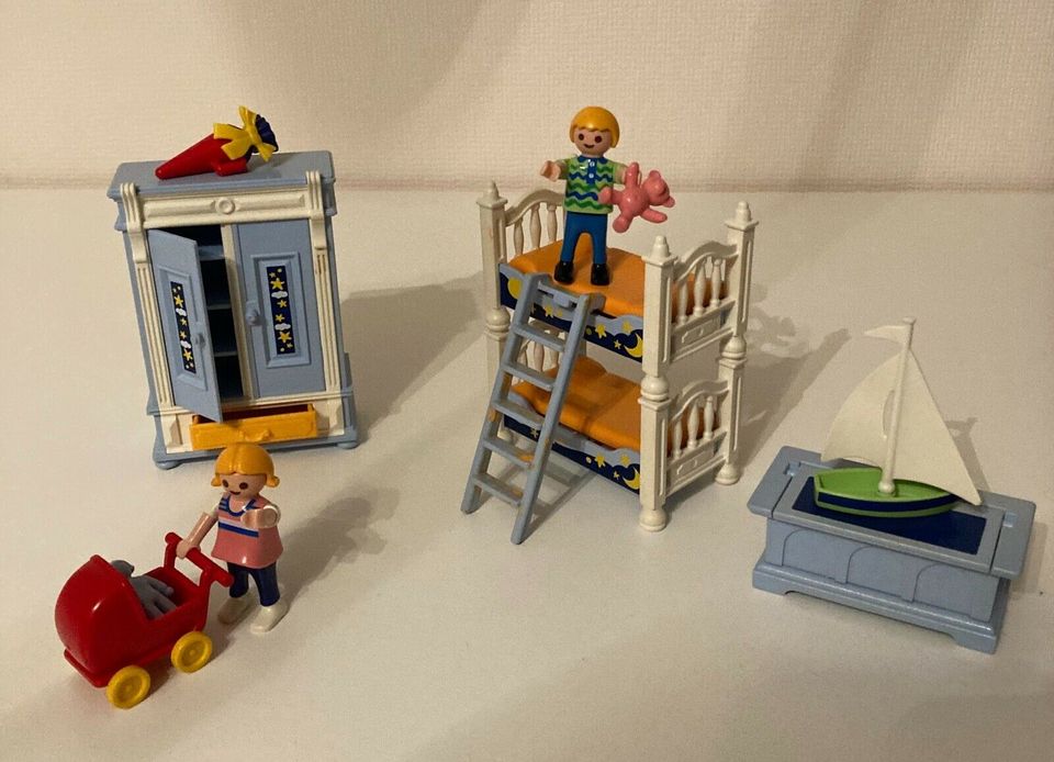 Playmobil Nostalgie Kinderzimmer mit Stockbetten 5328 in Altenlingen