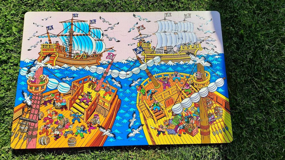 Puzzlematte, Piratenschiff, unbenutzt in Rheinbach