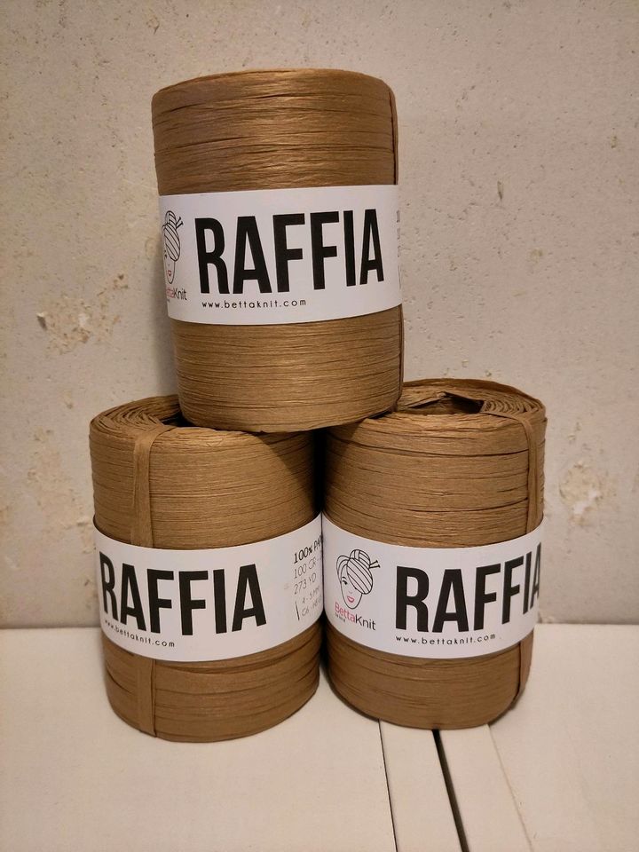 3x Raffia BettaKnit We Are Knitters vegan Häkeln in Berlin