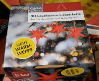 3D Leuchtstern Lichterkette, Deko innen/außen neu Bayern - Bad Kissingen Vorschau