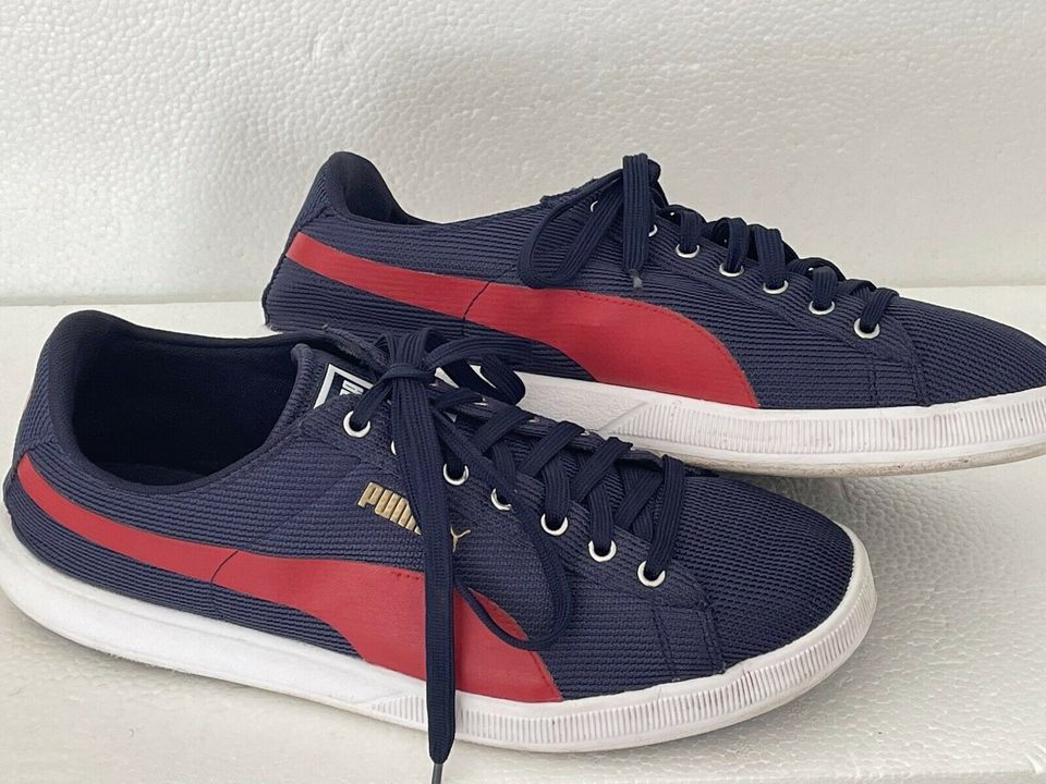 PUMA Stoff Sneaker UK9,5 EUR44 CM28,5 leicht bequem in Blankenheim