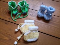 Schuhe gestrickt Baby neu Sachsen - Bernsdorf b Hohenstein-Ernstthal Vorschau