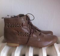 Lederschuhe Granny Gr 40 grau taupe neu Berlin - Mitte Vorschau