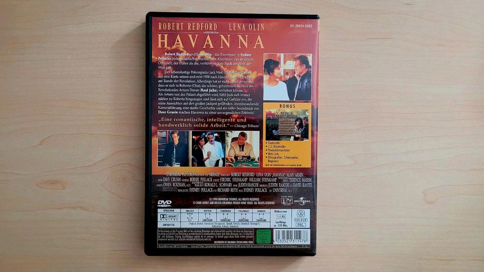 Havanna - DVD - mit Robert Redford in Hamburg