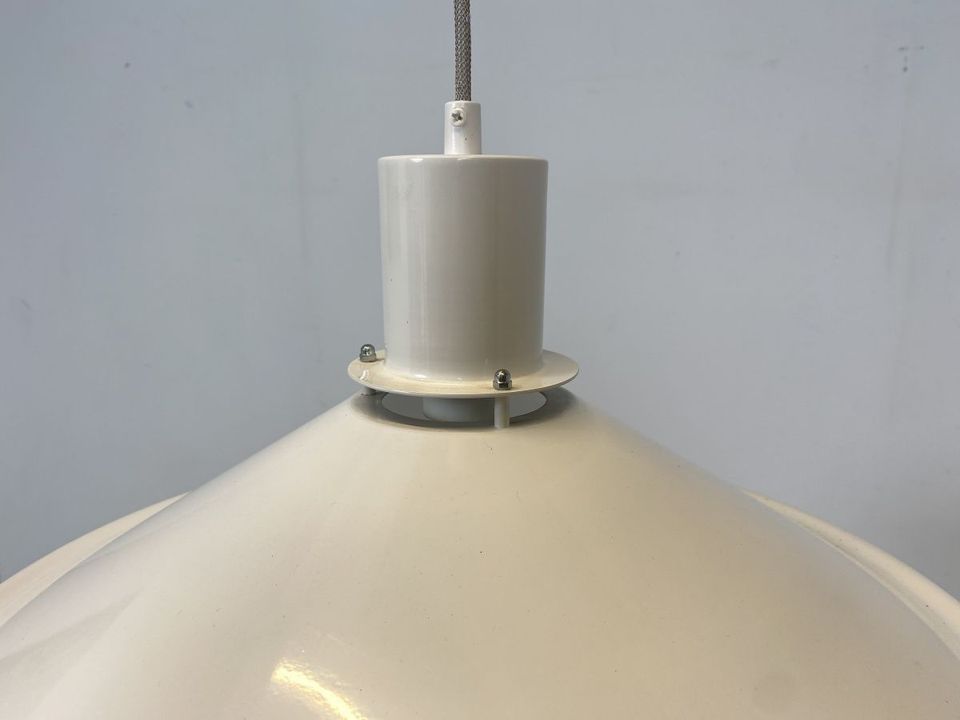 WMK Gut erhaltene skandinavische Designer Pendelleuchte Gustaf von alta design aus Aluminium und Chrom # Lampe Hängelampe Deckenlampe Wohnzimmerlampe Leuchte Licht Hängeleuchte Vintage Space Age 70er in Berlin