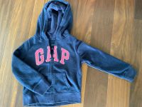 Gap Kids Sweatjacke Zip-Hoodie mit Logo dunkelblau Gr. 6-7J Bayern - Parkstetten Vorschau