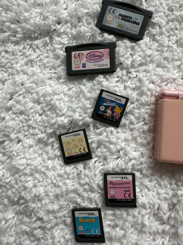Nintendo DS Rosa + Spiele in Versmold