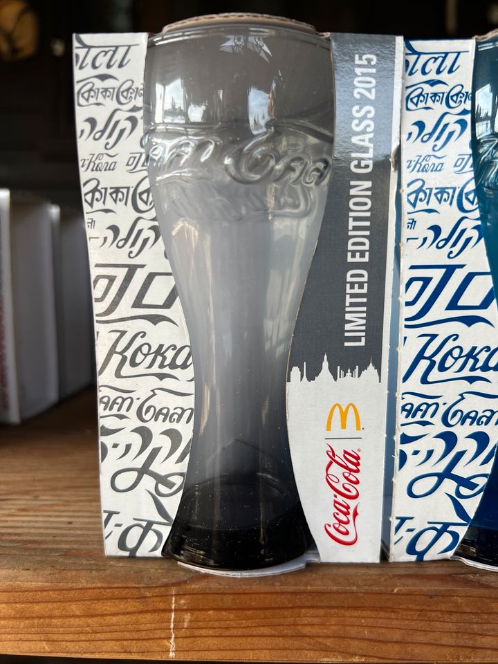Coca Cola Gläser Originalverpackt 2015 in Neukirchen/Erzgeb