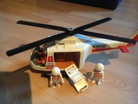 Playmobil Rettungshubschrauber mit 4 Menschen und Trage Bayern - Dinkelsbuehl Vorschau