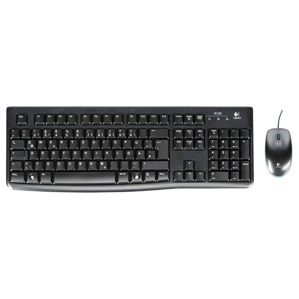 Logitech MK120 Kabelgebundenes Tastatur-Maus-Set / 20€* in Hamburg