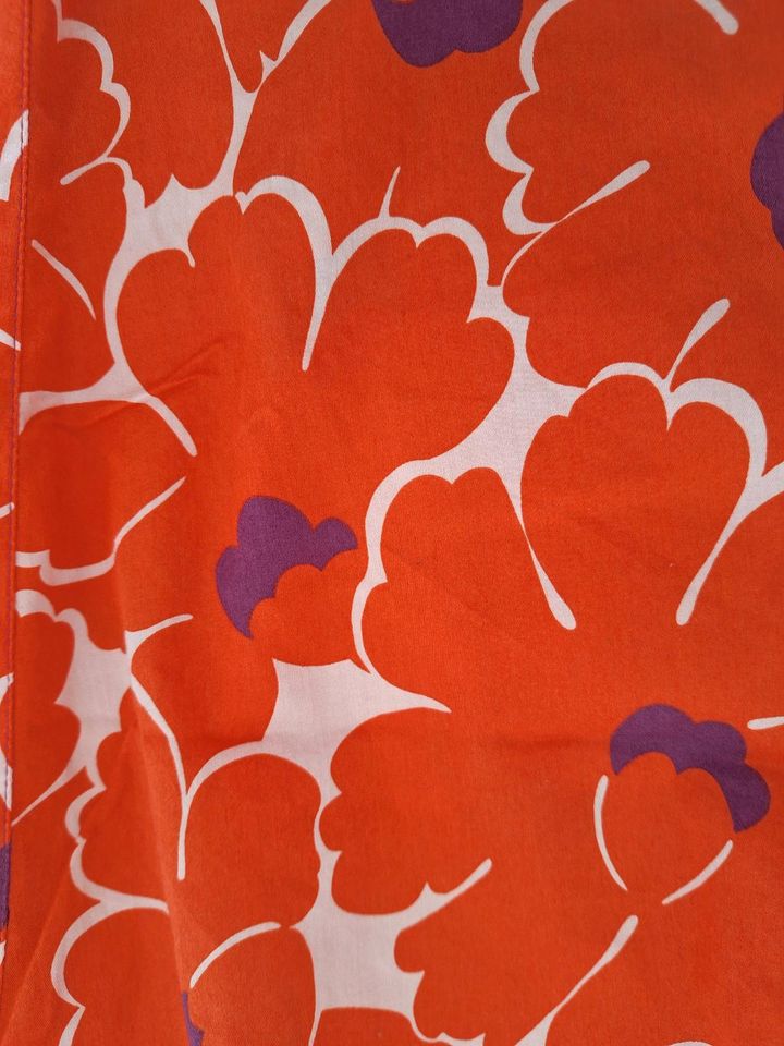 Jumpsuit von Zara Studio Gr. 145 Baumwolle orange lila Taschen in Hamburg