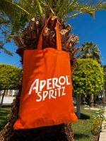 Aperol Spritz Orange Baumwoll Beutel Stoffbeutel 100% Baumwolle Schleswig-Holstein - Ahrensburg Vorschau