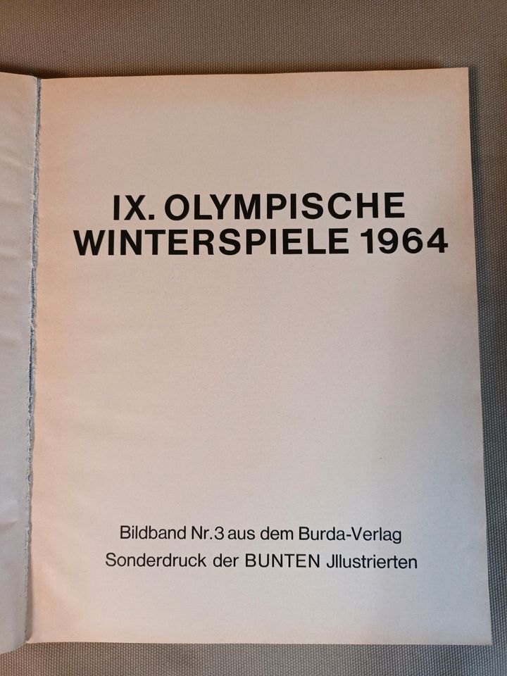 Olympische Winterspiele Sommerspiele 1964 Bildband 3 und 4 in Sulzbach a. Main