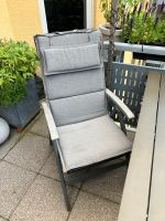 Garten/Balkon-Stühle Rattan grau 2x + Hocker Köln - Weidenpesch Vorschau