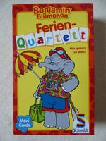 Benjamin Blümchen, Ferienquartett, Schmidt Kartenspiel Bayern - Buchdorf Vorschau