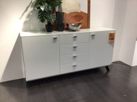 Möbel Leonardo Kommode Sideboard Glas weiss XXXLutz Hirschaid Bayern - Hirschaid Vorschau