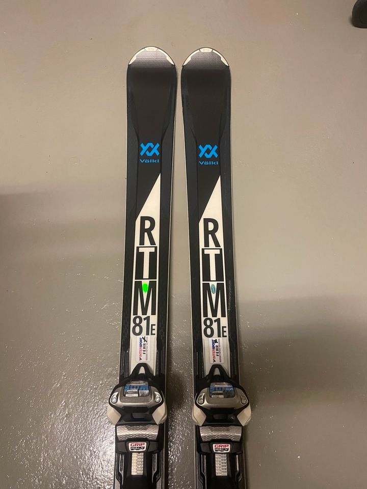 Ski Völkl RTM 81E für Herren Schwarz /Blau Länge 177cm in Grafenwöhr