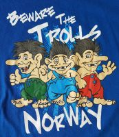 Norwegen Beware of the trolls T-Shirt 134 Niedersachsen - Braunschweig Vorschau