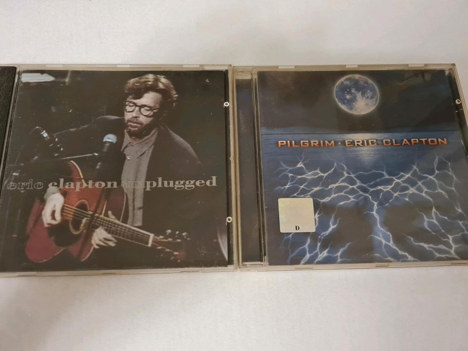 Eric Clapton Sammlung CD MC Bücher Tourbook Tickets live DVD Box in Kiel