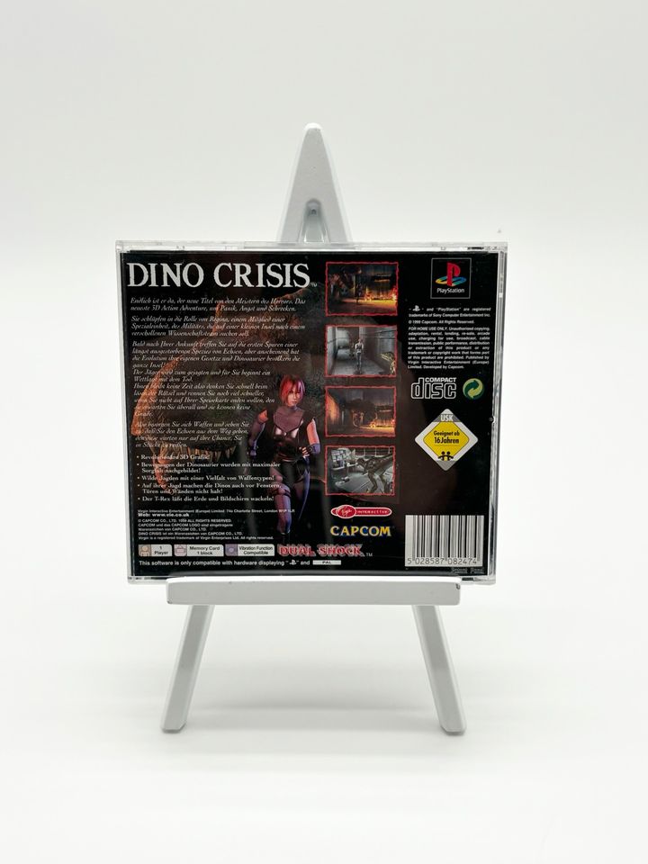 Playstation 1 PS1 Spiel Dino Crisis in Filderstadt