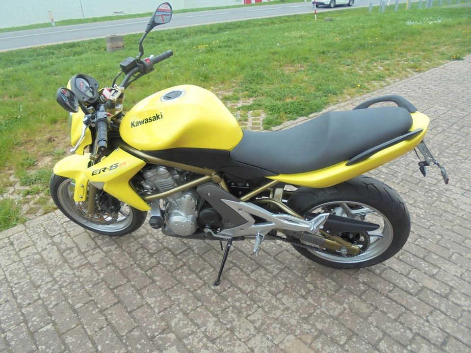 Kawasaki ER6N ABS Erst 16600km! 2.Hand! in Nordhausen