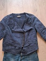 Comma sportliche Jeansjacke Stretch Nieten Biker 42 kürzere  Form Bayern - Weidenbach Vorschau