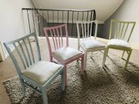 Stuhl - 4 Stühle - Pastell- Vintage - Retro - shabby chic ❤️ Hessen - Philippsthal (Werra) Vorschau