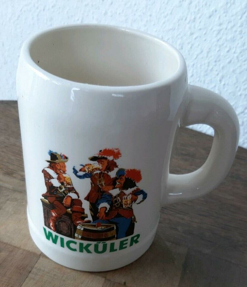 Bierkrüge "WICKÜLER" & "Kreuzauer Pilz" in Halberstadt