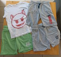 Set 4 Teile Sommer Shorts kurze Hosen T-Shirt Dana Schweiger 134 Nordrhein-Westfalen - Jüchen Vorschau