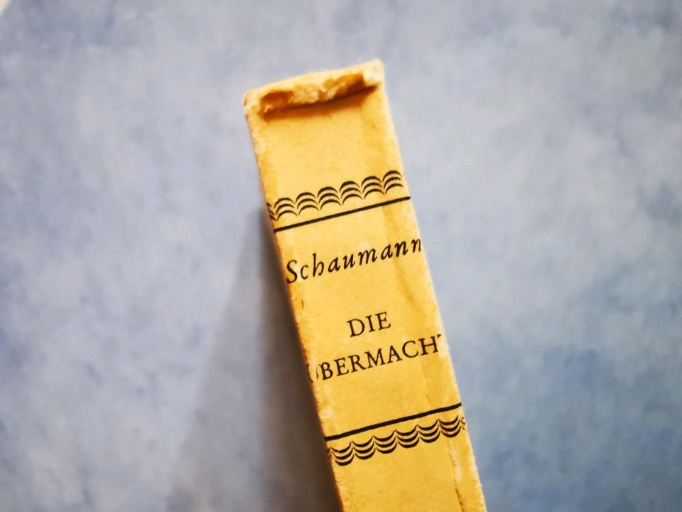 Ruth Schaumann 1940 Die Übermacht Antiquariat Buch in Ramstein-Miesenbach