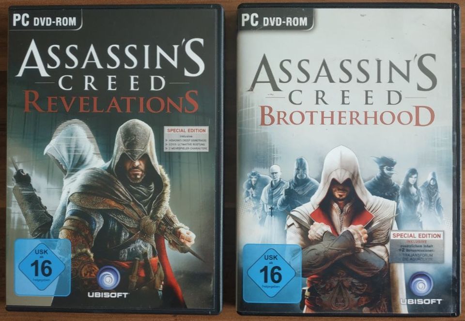 Assassins Creed Revelations + Brotherhood jeweils Special Edition in Herzogenrath